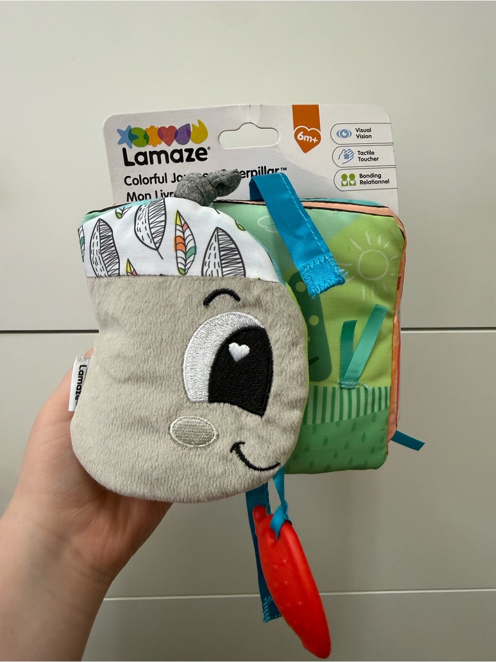 Lamaze colorful journey caterpillar book